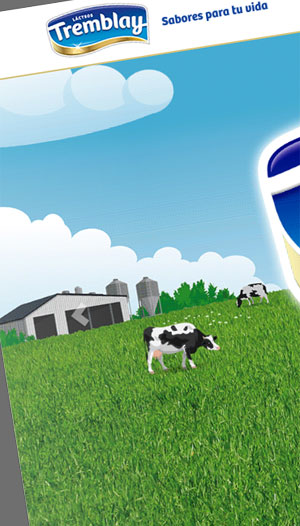 Tremblay - Nuevo sitio web institucional responsive para tremlbay, planta de elaboración de lácteos